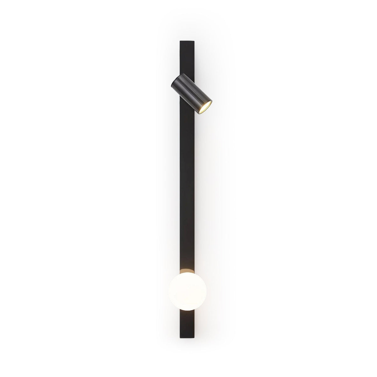 Aloz wandlamp van messing glas minimalistisch