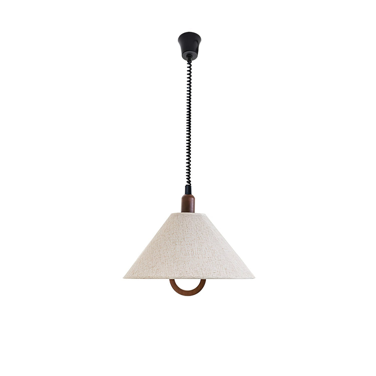 Alcaria Premium Noordse kunst stoffen hout hanglamp