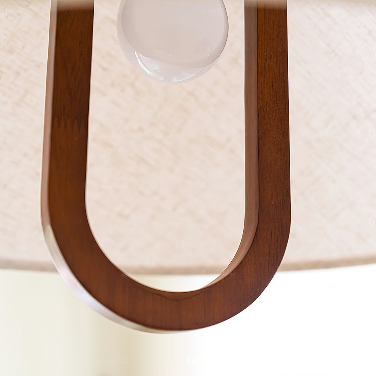 Alcaria Premium Noordse kunst stoffen hout hanglamp