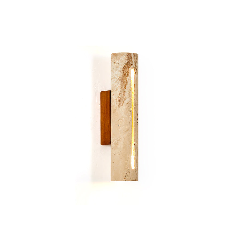 Nissa travertin wandlamp