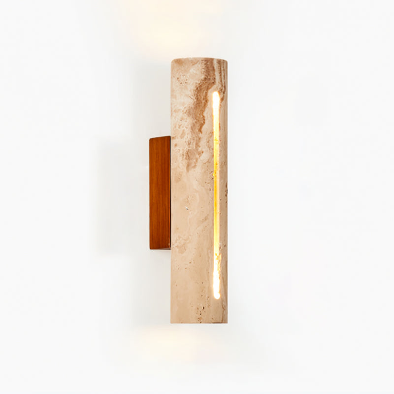 Nissa travertin wandlamp
