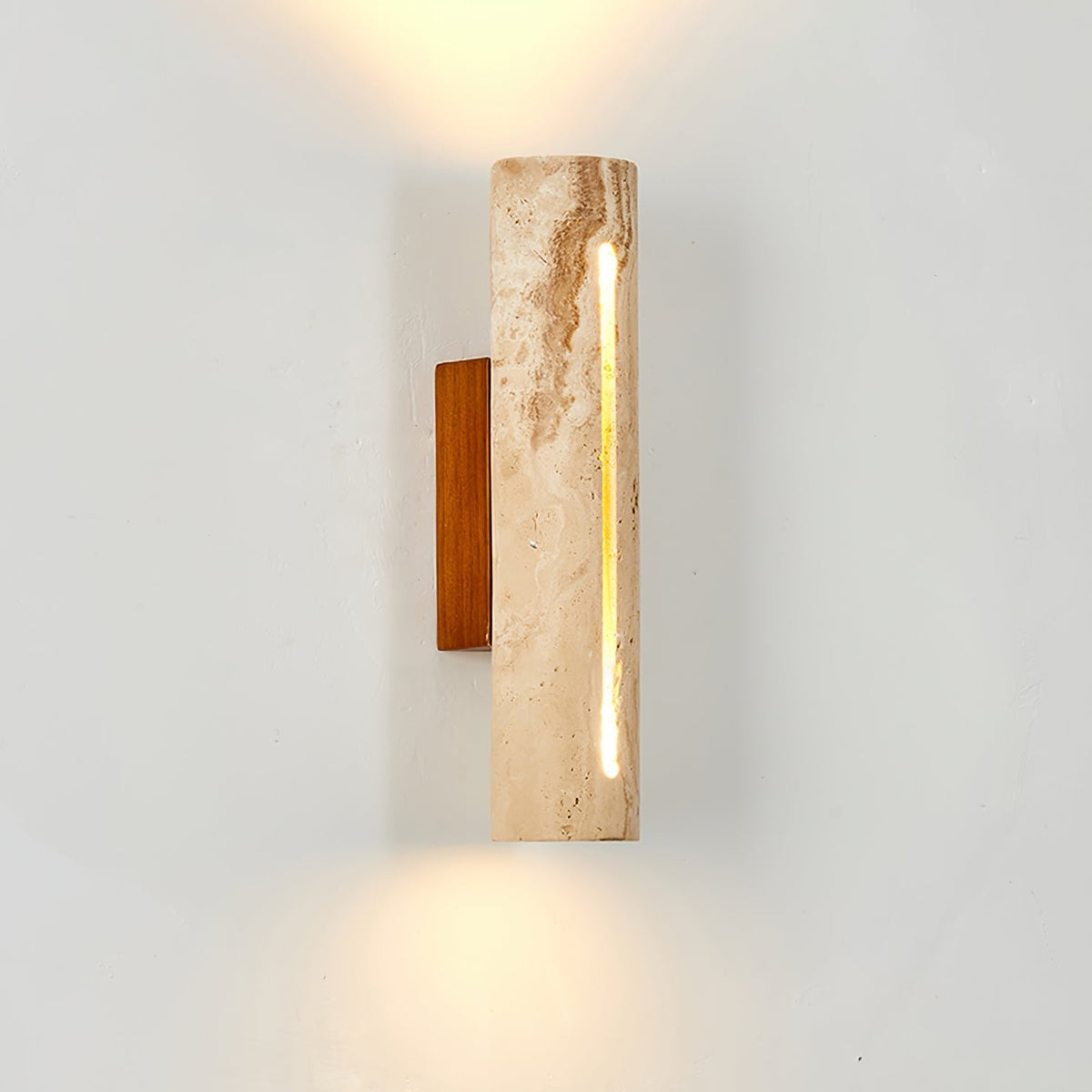 Nissa travertin wandlamp