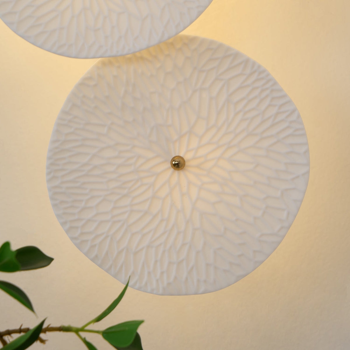 Jesse elegantie Noordse kunst bloemblaadje wandlamp