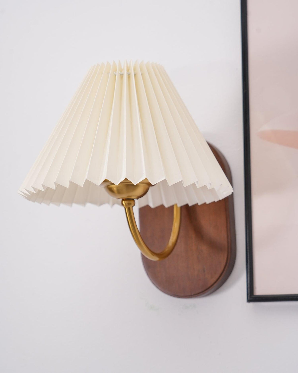 Teriiraine Vintage Plooibare Lampenkap wandlamp