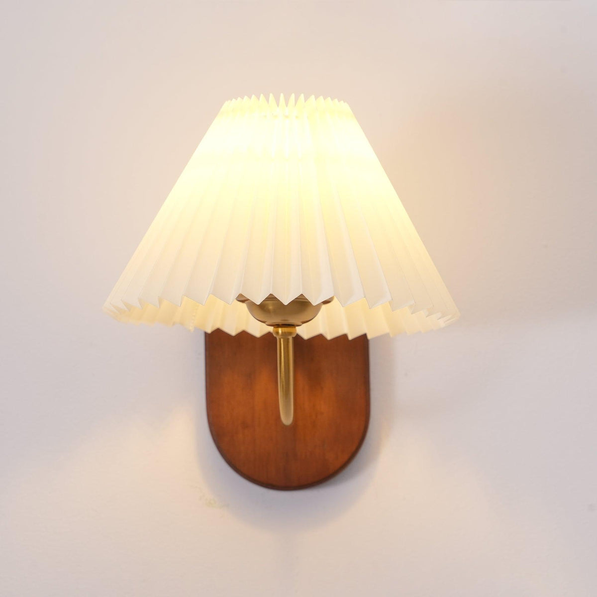 Teriiraine Vintage Plooibare Lampenkap wandlamp