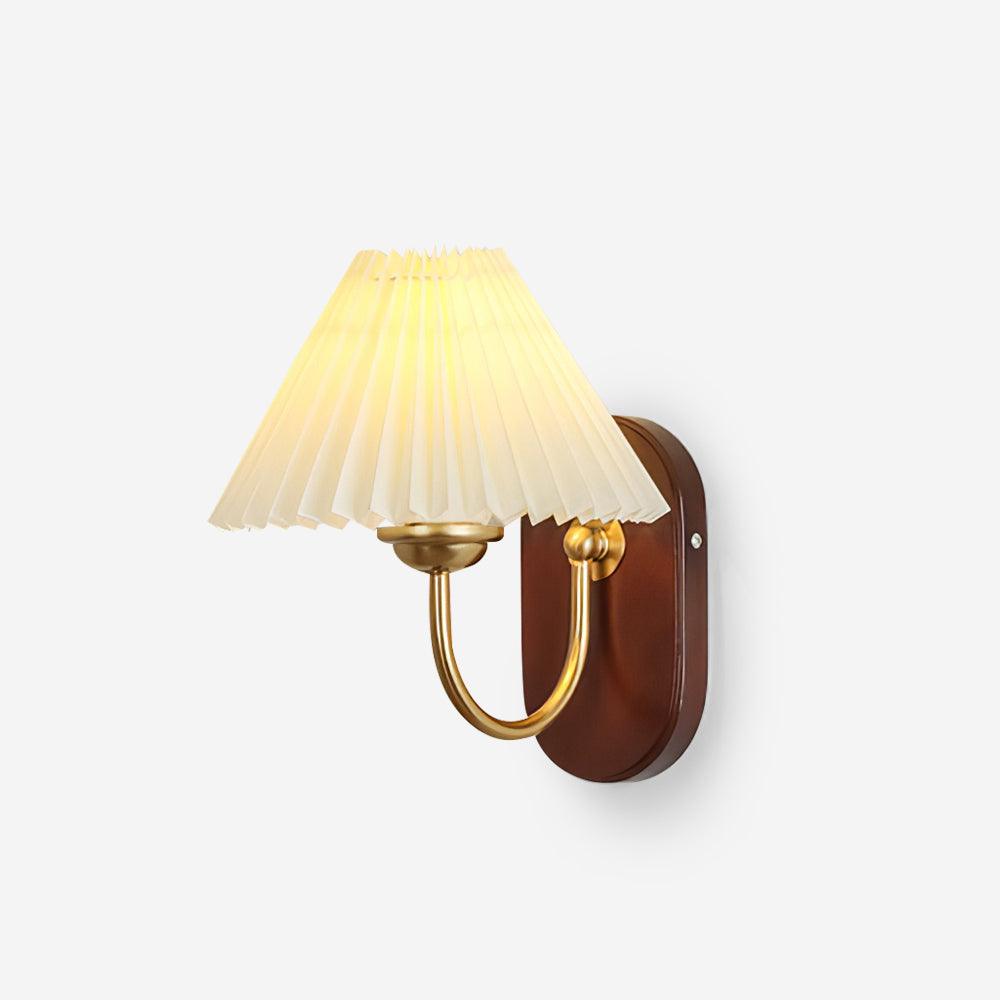Teriiraine Vintage Plooibare Lampenkap wandlamp