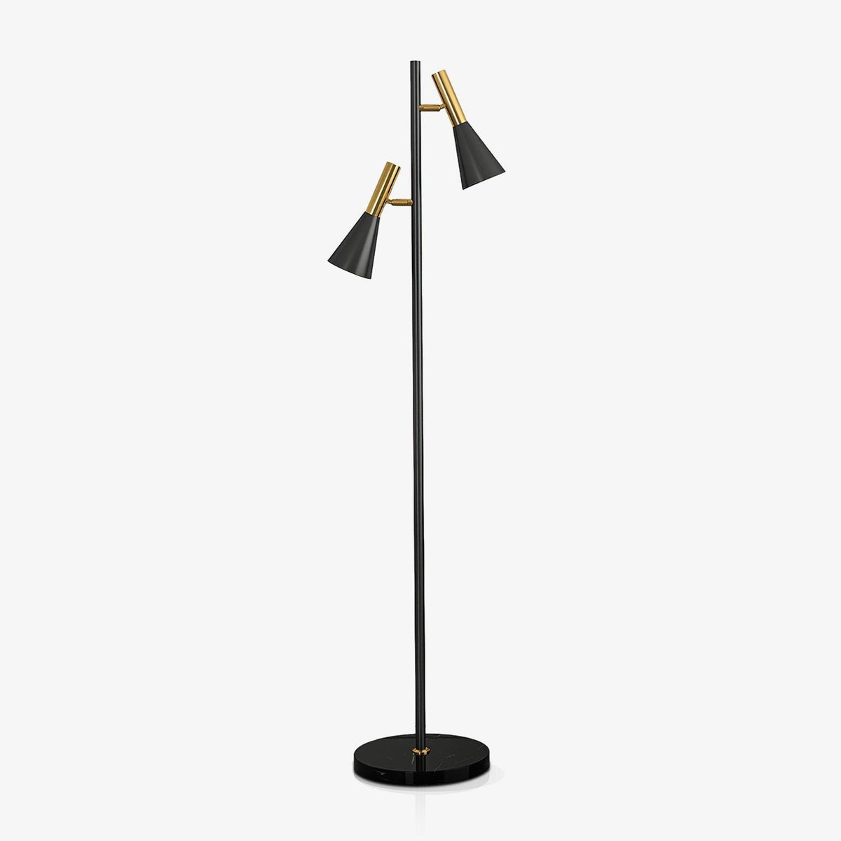 Aricel vloerlamp met marmeren kap
