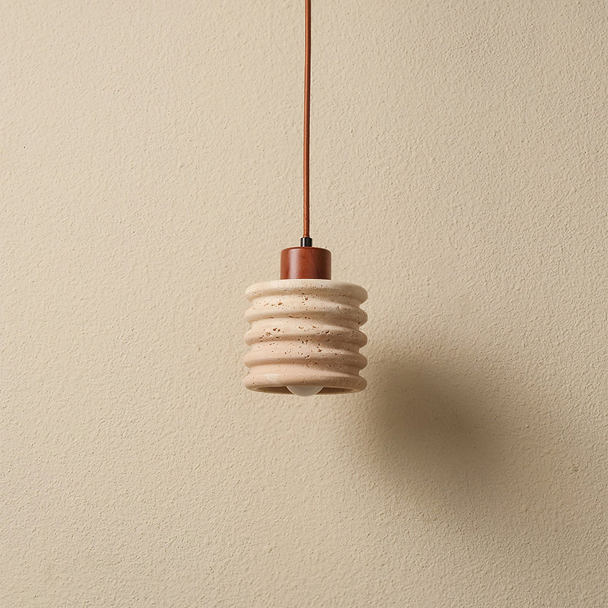 Burlat hanglamp travertin