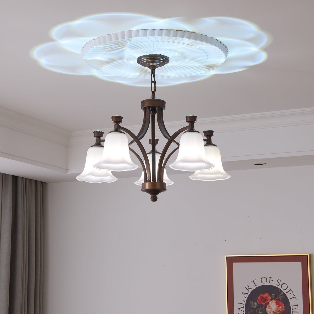 Viloros Traditionele Premium Kroonluchter met Glazen Bellen