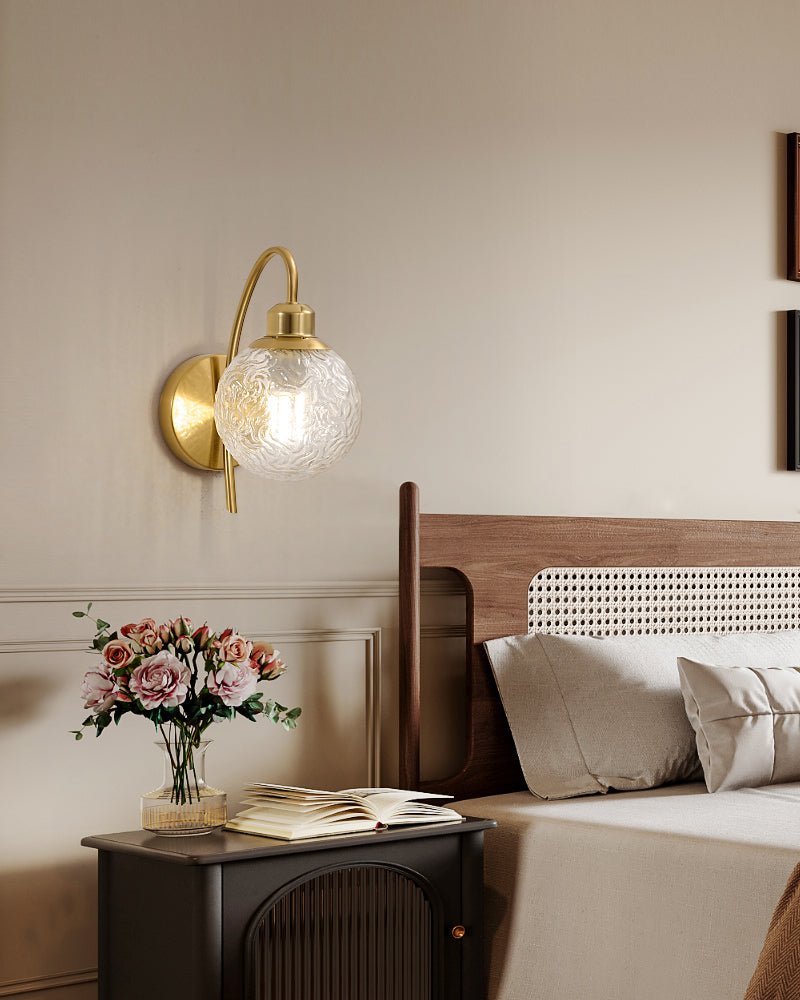 Brynd gebogen wandlamp