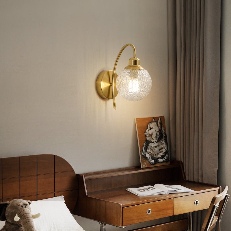 Brynd gebogen wandlamp