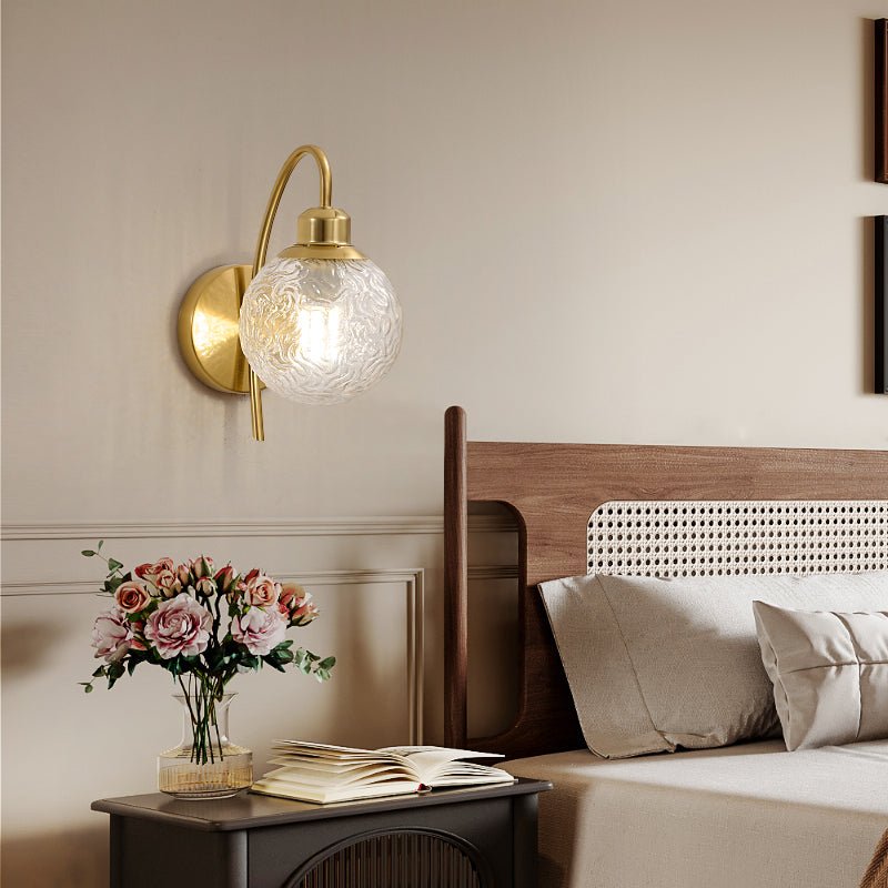 Brynd gebogen wandlamp
