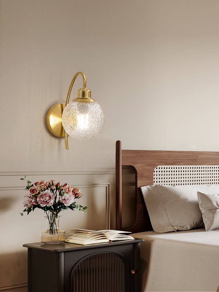 Brynd gebogen wandlamp