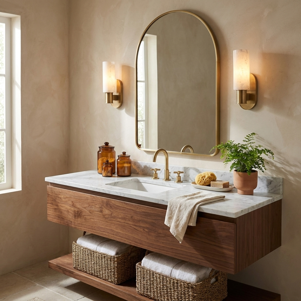 Perrymere albast wandlamp