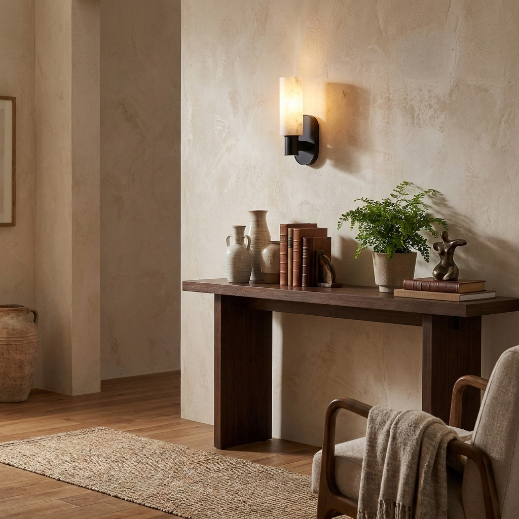 Perrymere albast wandlamp
