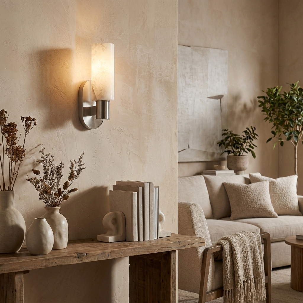 Perrymere albast wandlamp