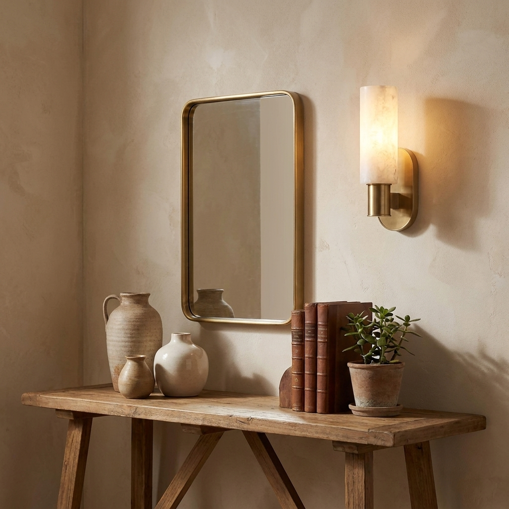 Perrymere albast wandlamp