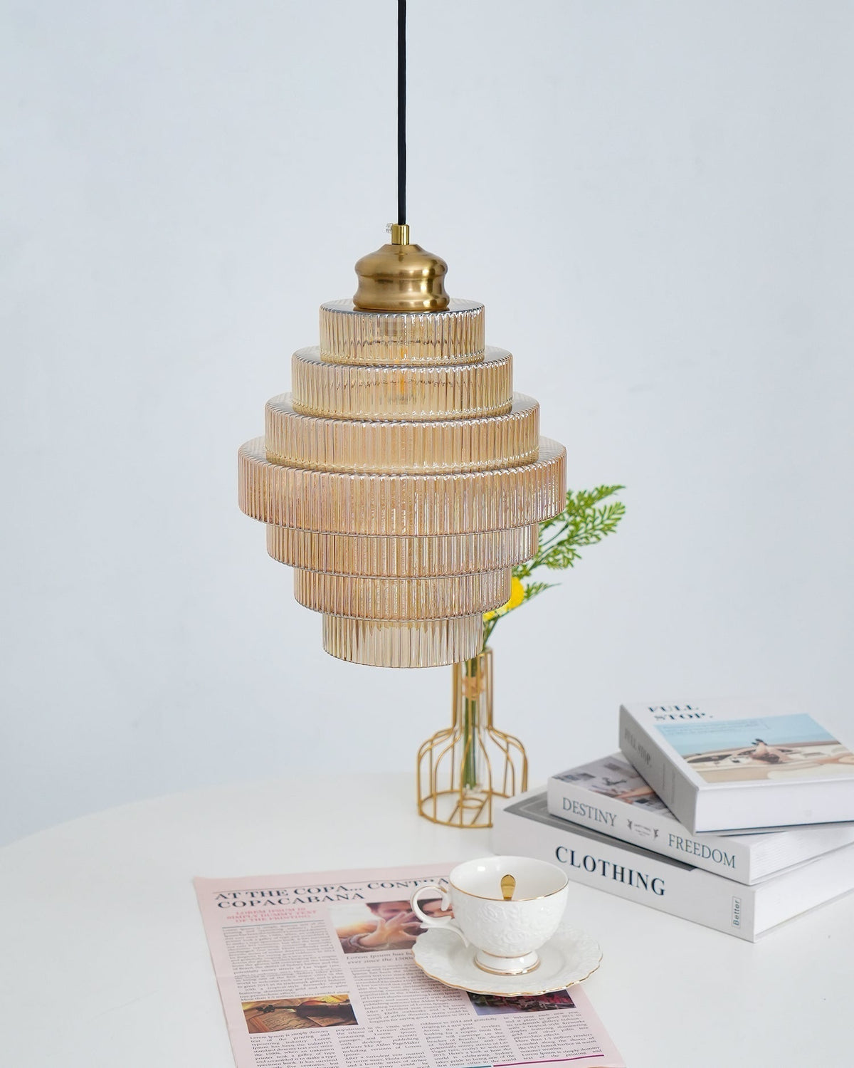 Svena-glas hanglamp
