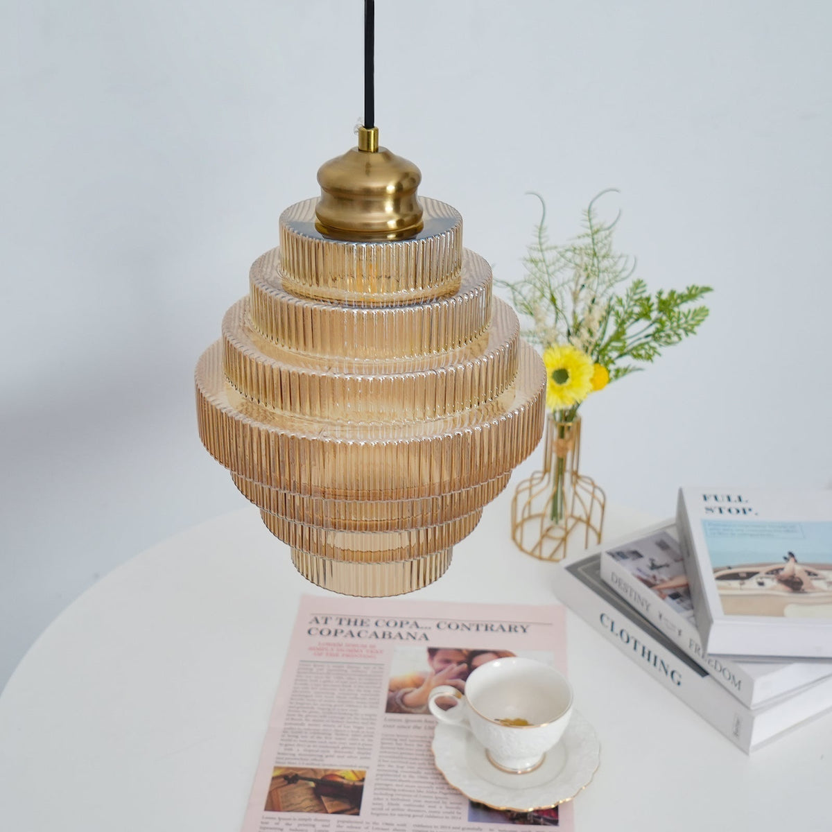 Svena-glas hanglamp
