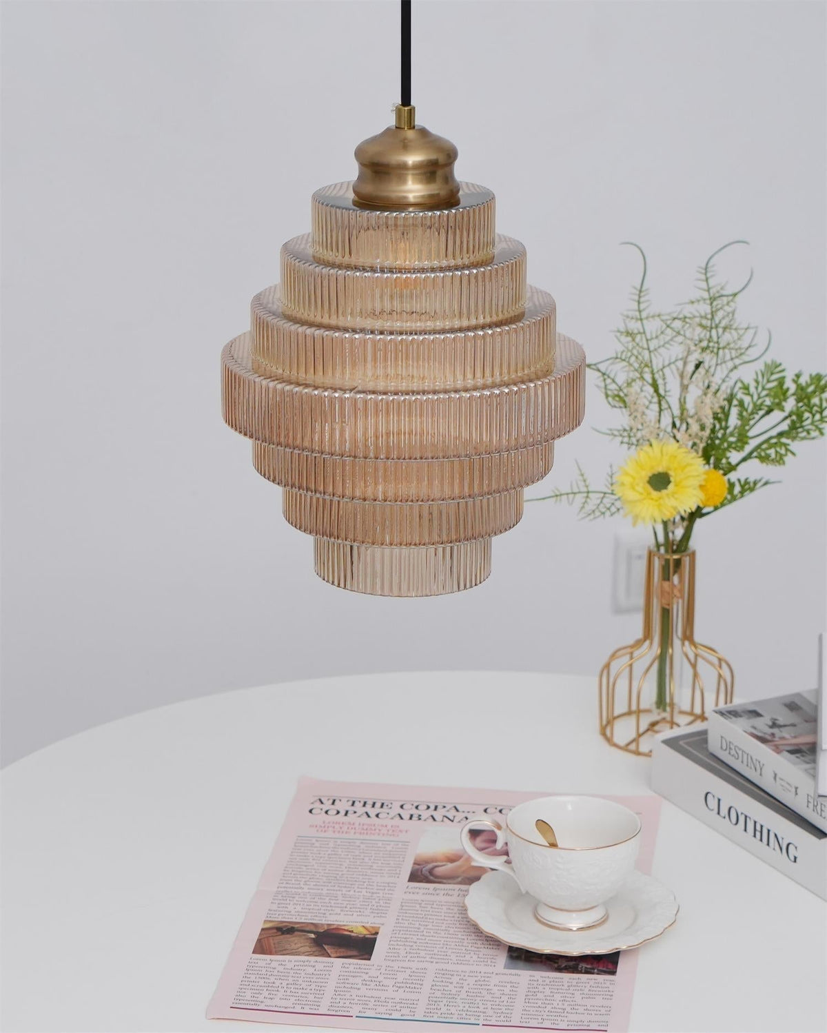 Svena-glas hanglamp
