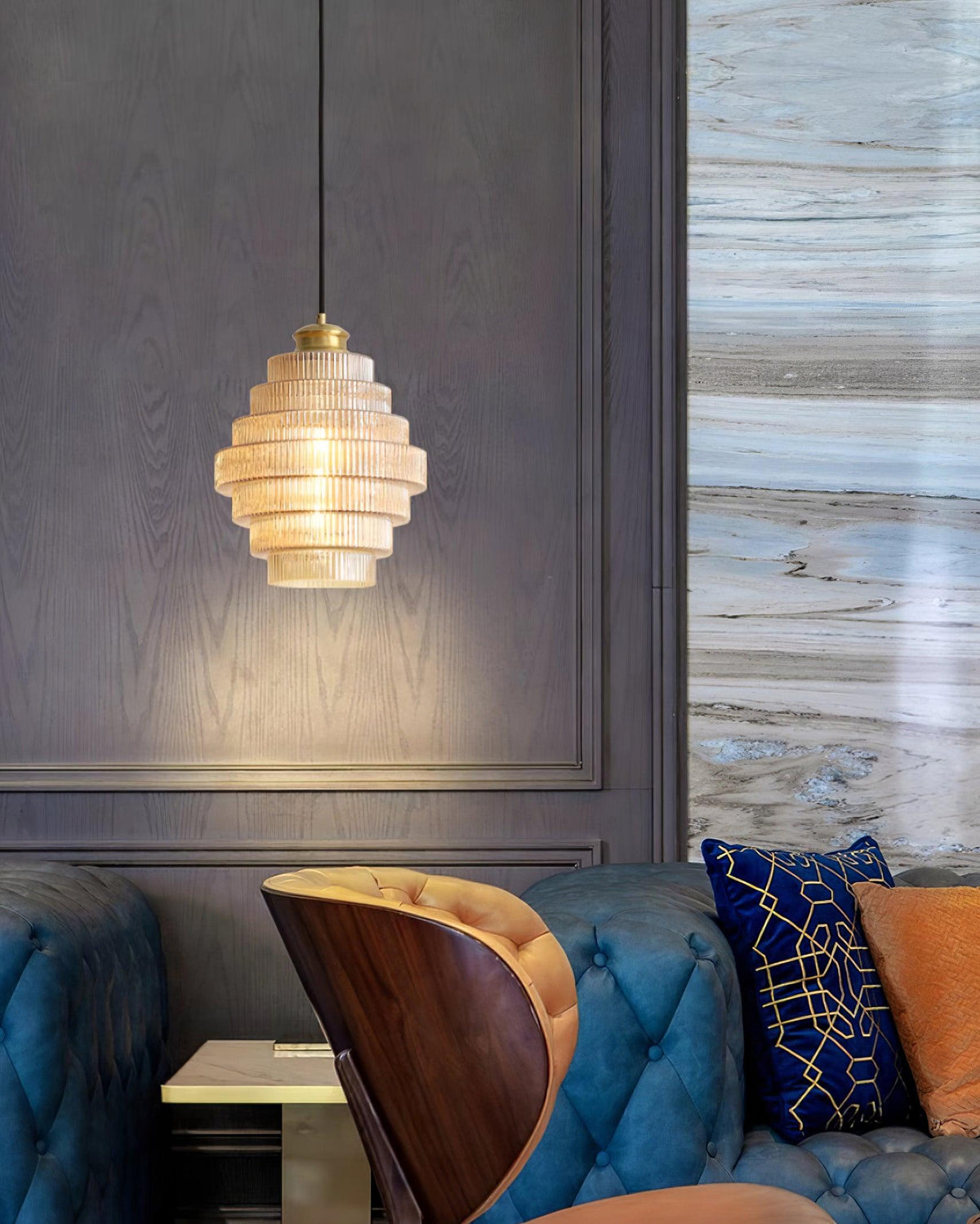 Svena-glas hanglamp