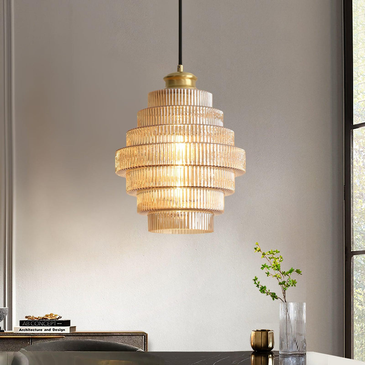 Svena-glas hanglamp