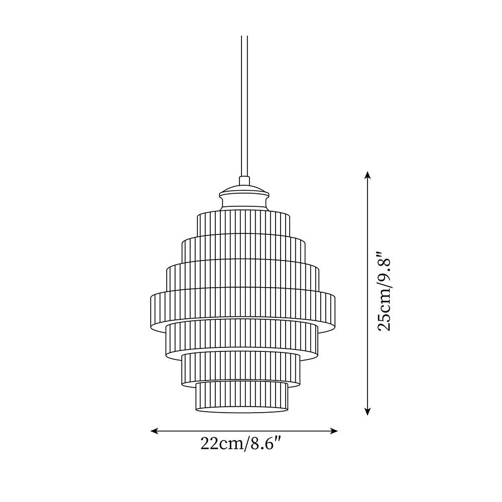 Svena-glas hanglamp