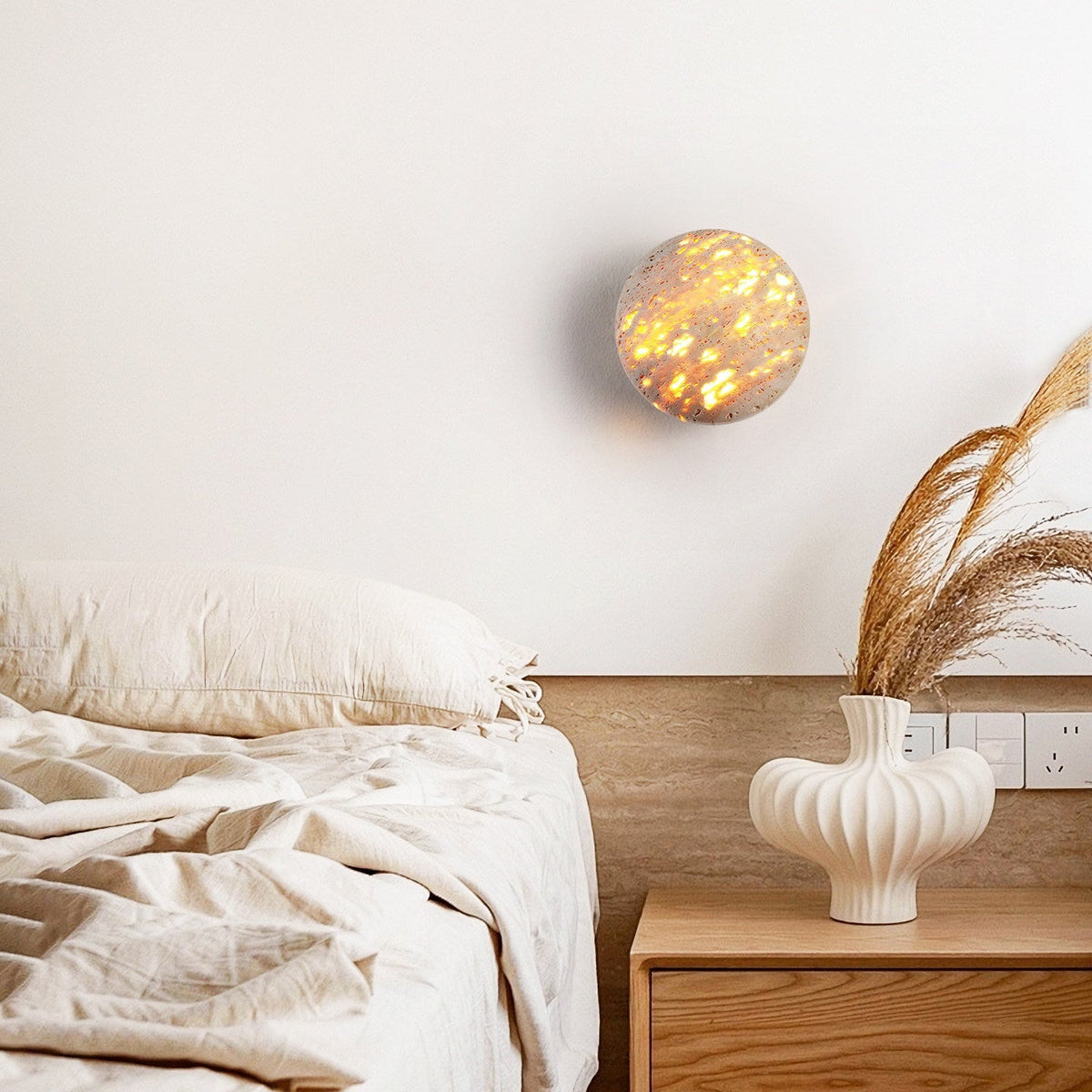 Petaina Luma Stone wandlamp