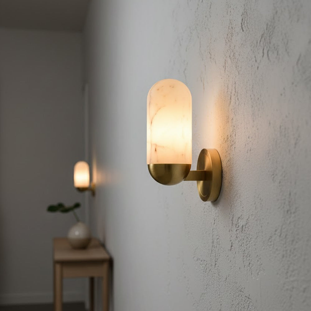 Lumeers albasten wandlamp