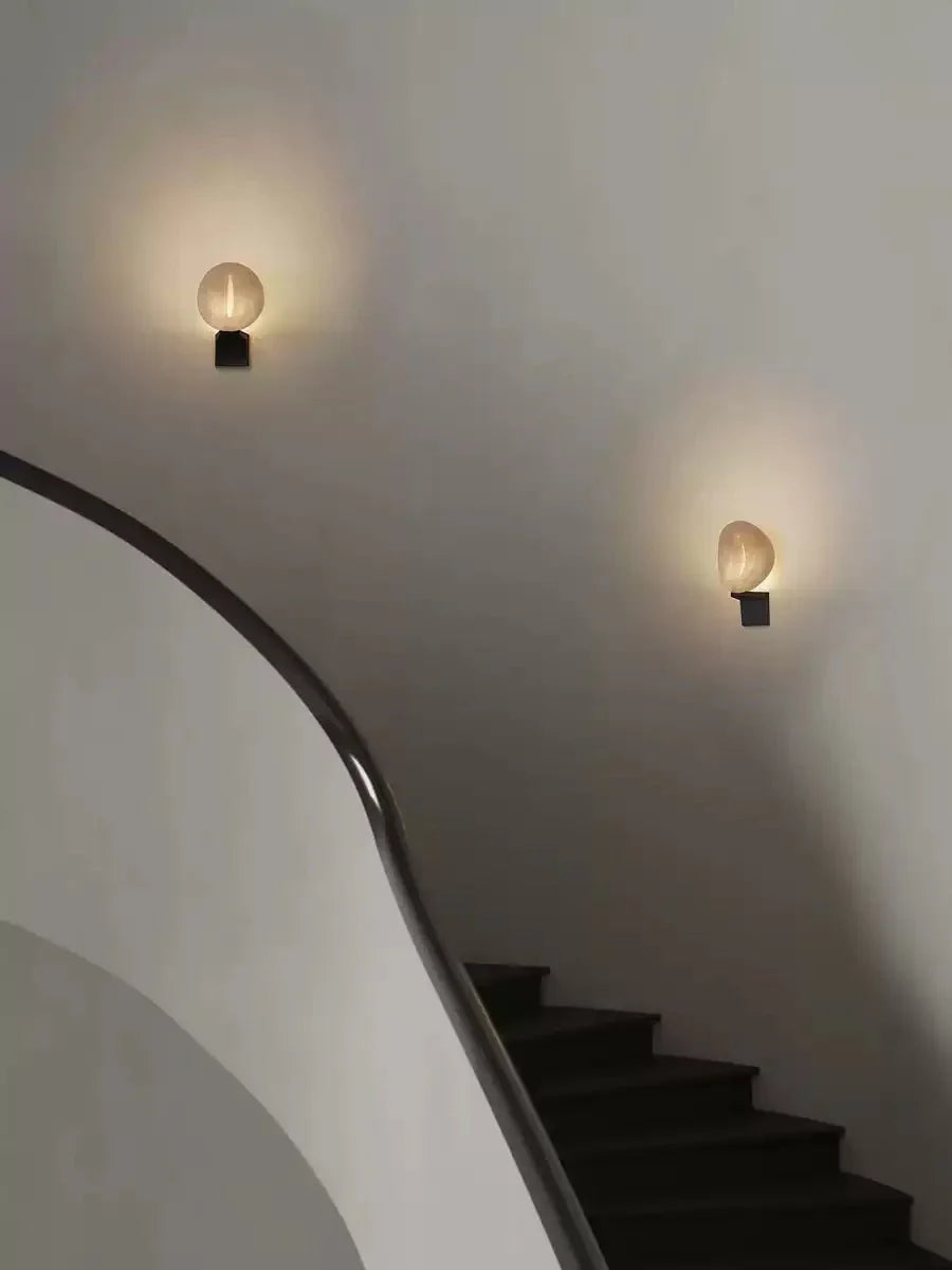 Eirion Rift albasten wandlamp