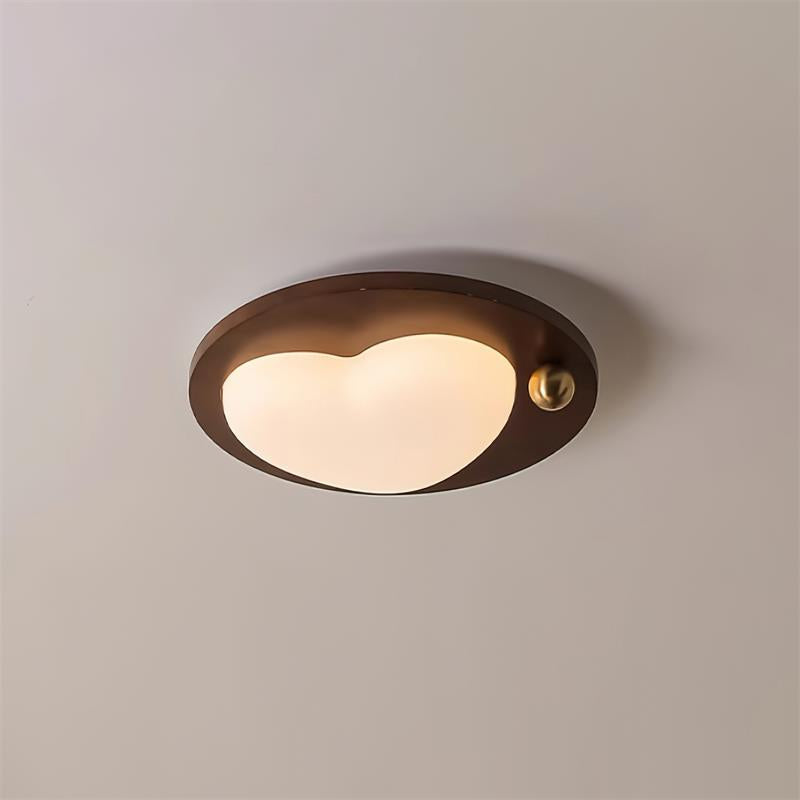 Pivora Vlakke plafondlamp met wolkvormig ontwerp