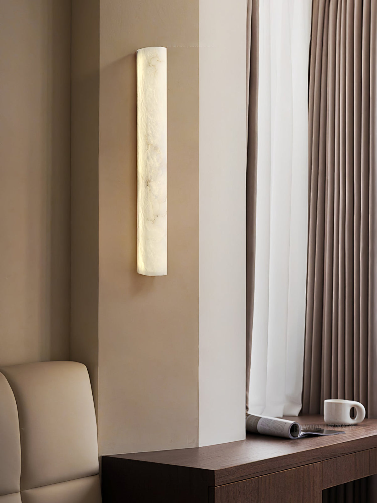 Veyaen albasten wandlamp