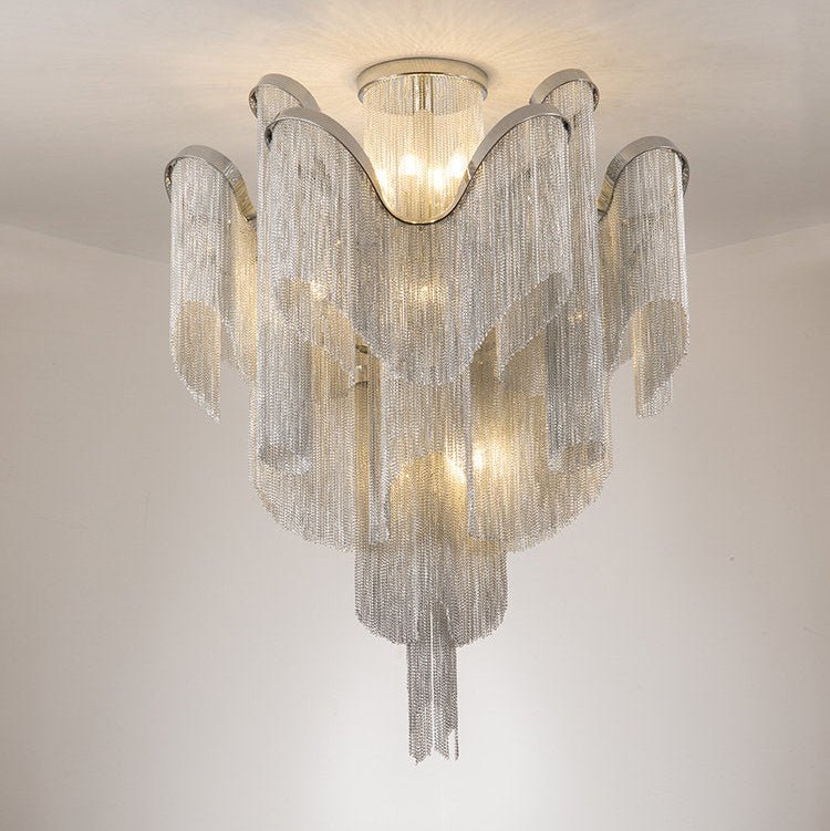 Teriivel cascadeketting plafondlamp