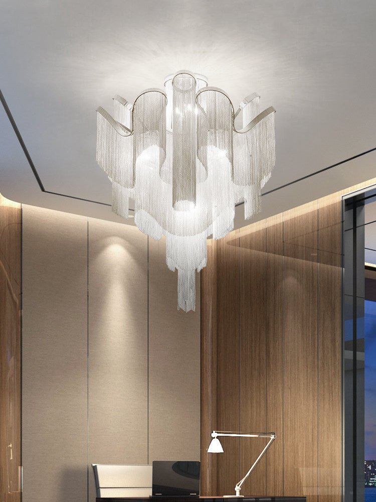 Teriivel cascadeketting plafondlamp