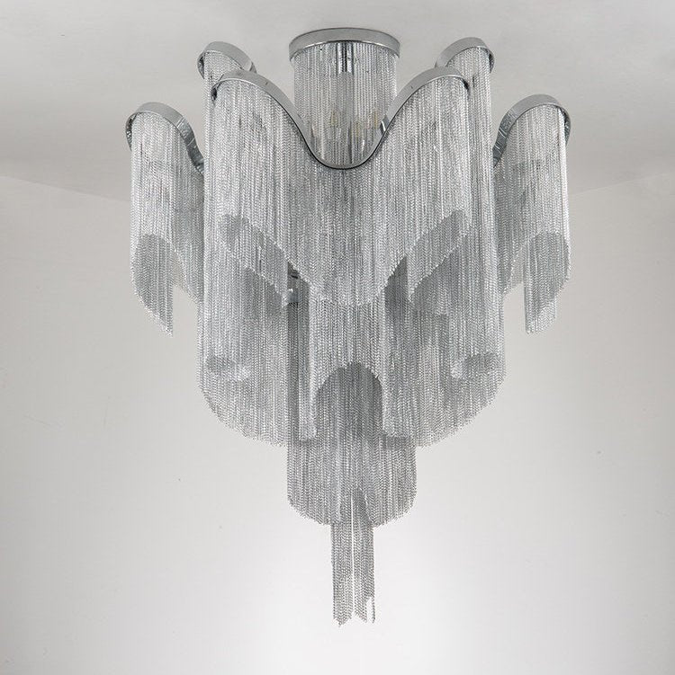 Teriivel cascadeketting plafondlamp