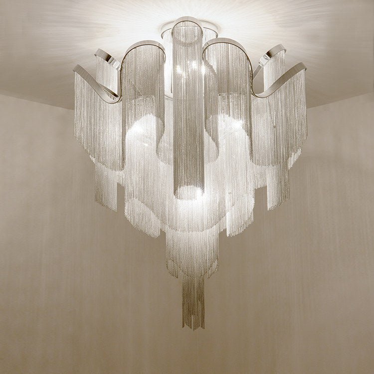 Teriivel cascadeketting plafondlamp