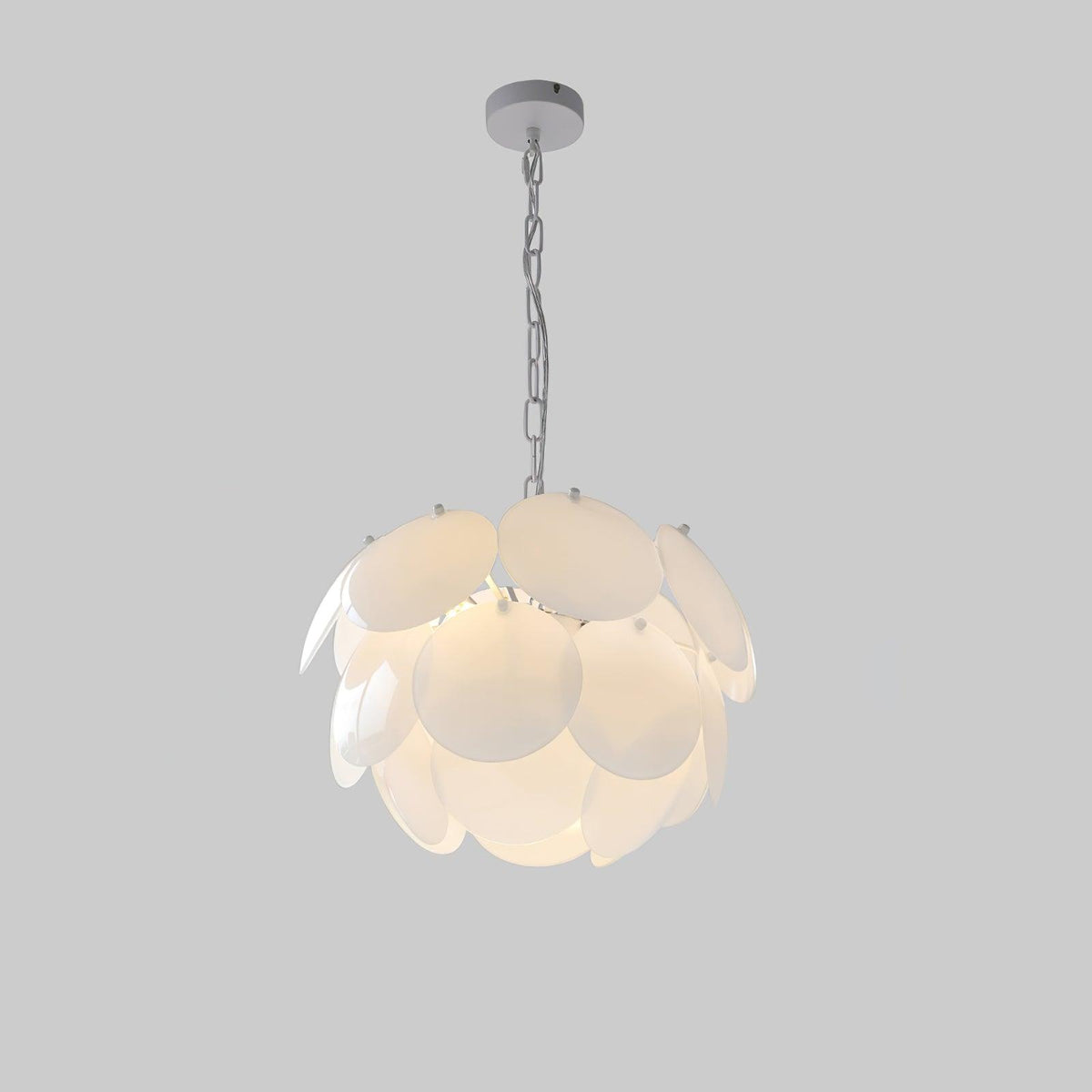Sophia Minimalistische kroonluchter van glas