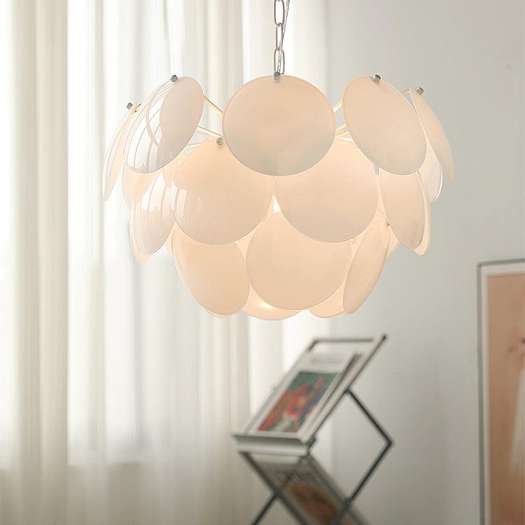 Sophia Minimalistische kroonluchter van glas