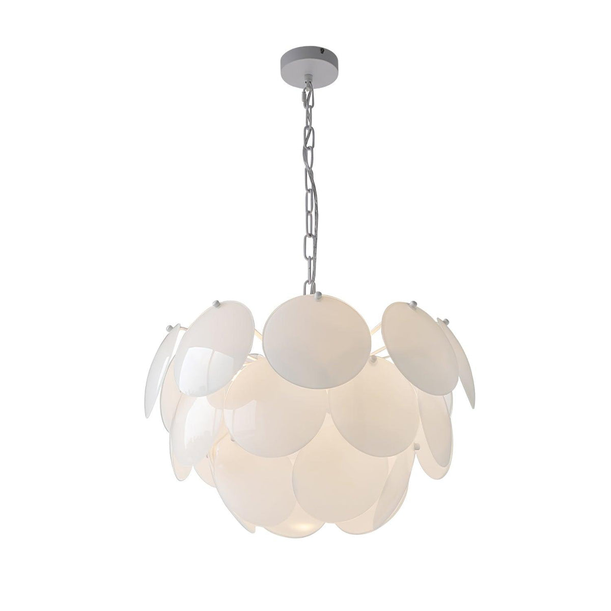 Sophia Minimalistische kroonluchter van glas