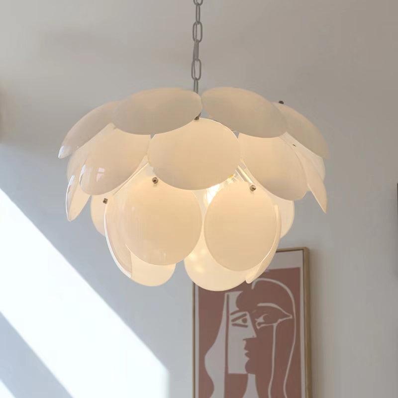 Sophia Minimalistische kroonluchter van glas