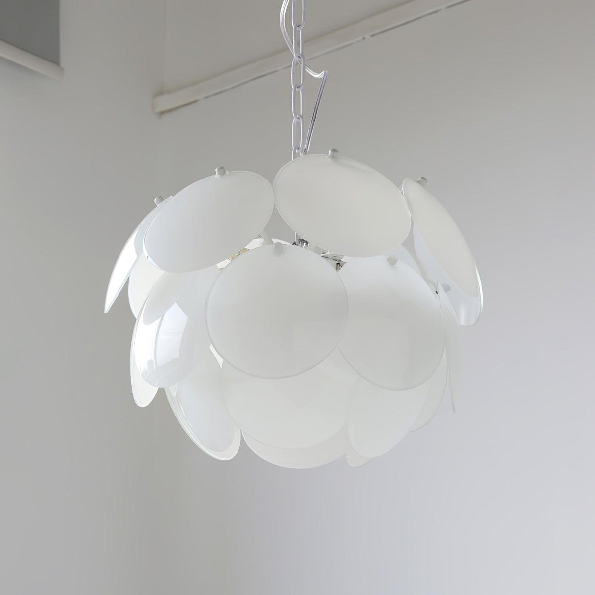 Sophia Minimalistische kroonluchter van glas