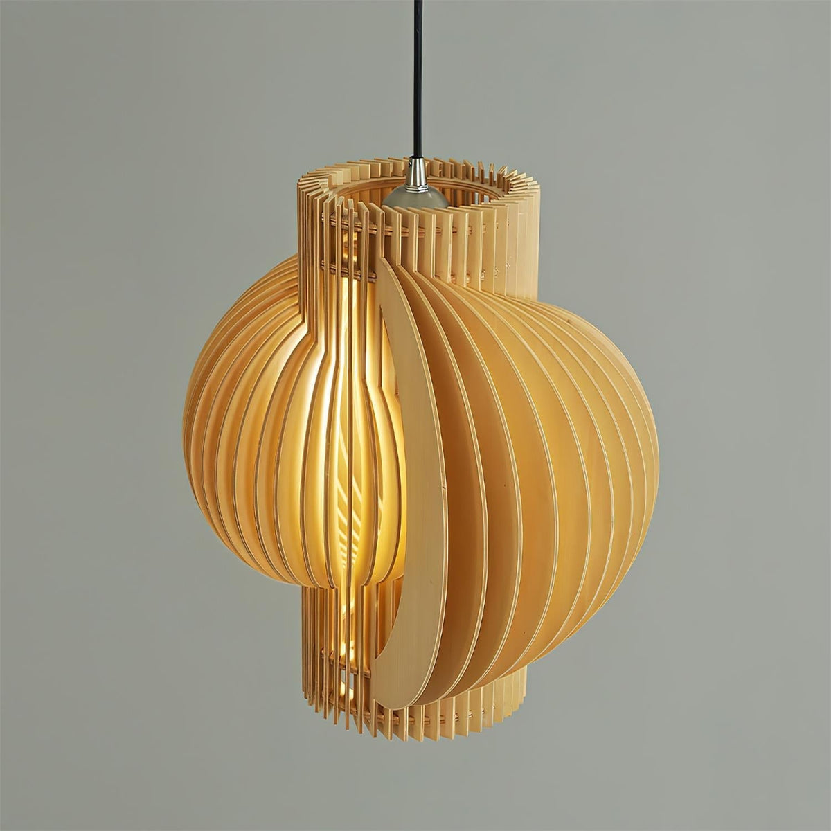 Rinaena houten hanglamp