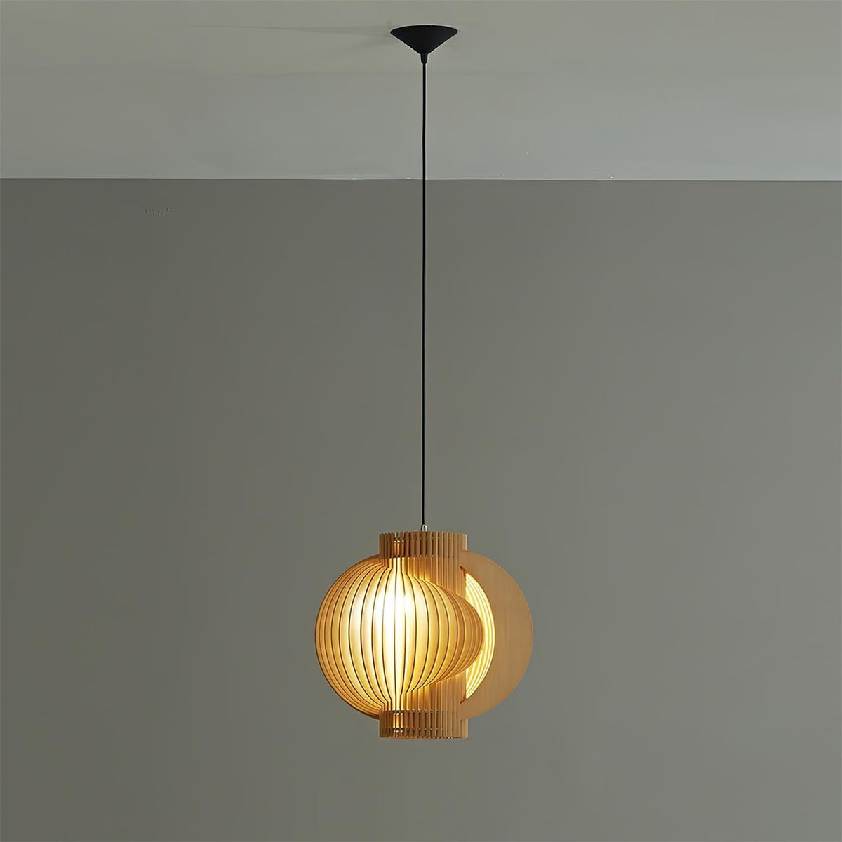 Rinaena houten hanglamp
