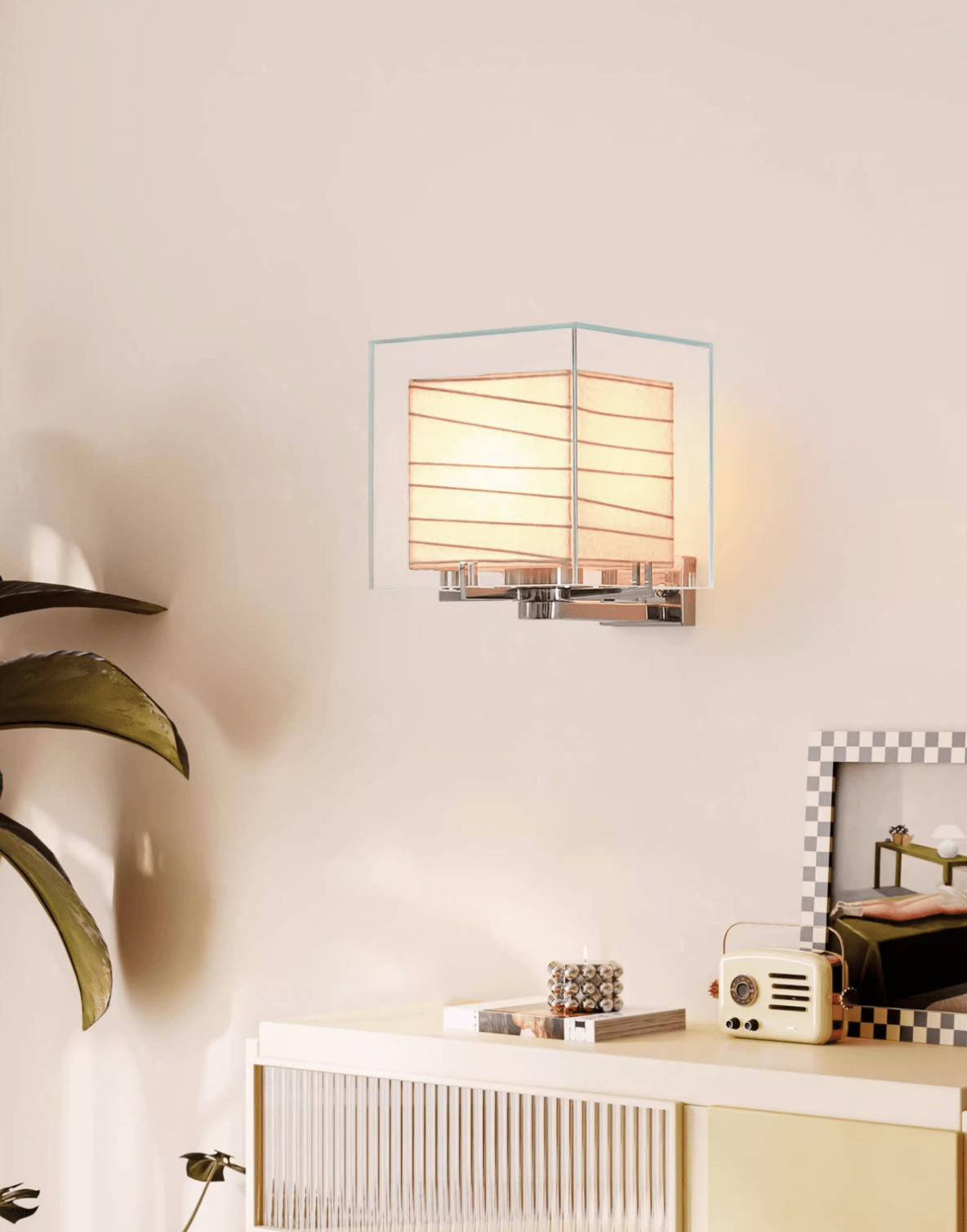 Mirglow Cube wandlamp