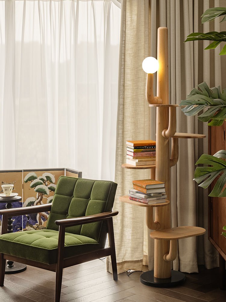Rymb Houten Boom vloerlamp