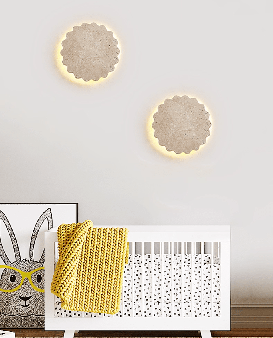 Viraanette Luna Scallop wandlamp