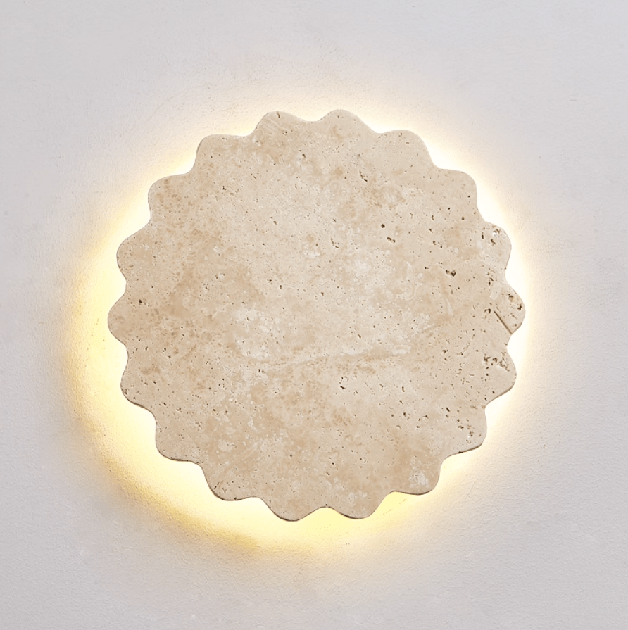 Viraanette Luna Scallop wandlamp