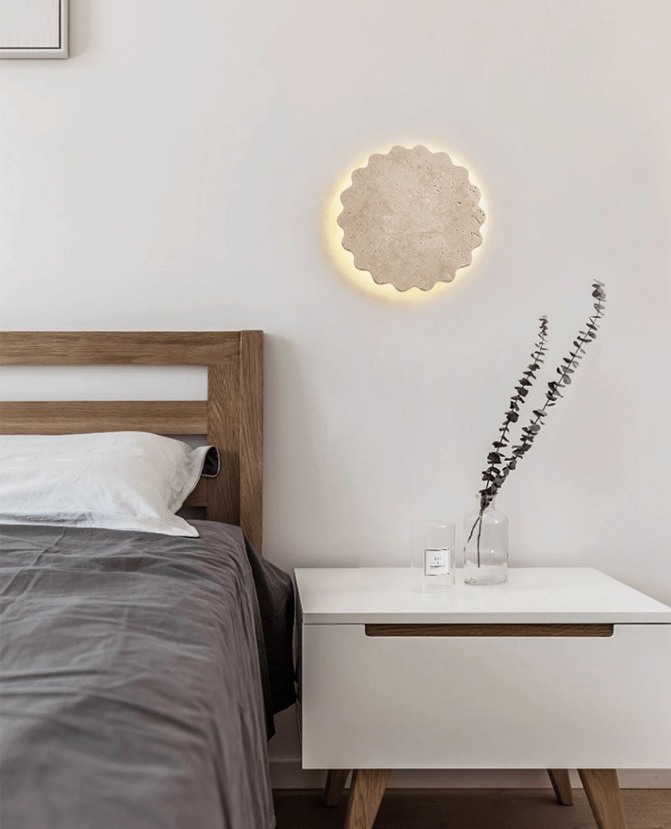 Viraanette Luna Scallop wandlamp