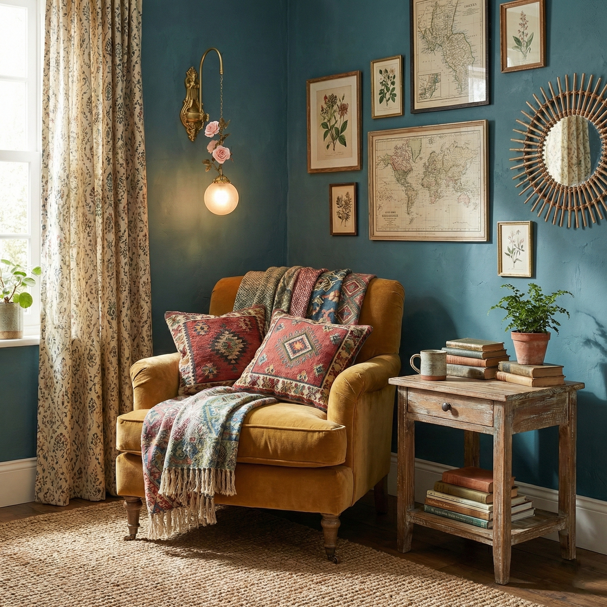 Roseline wandlamp
