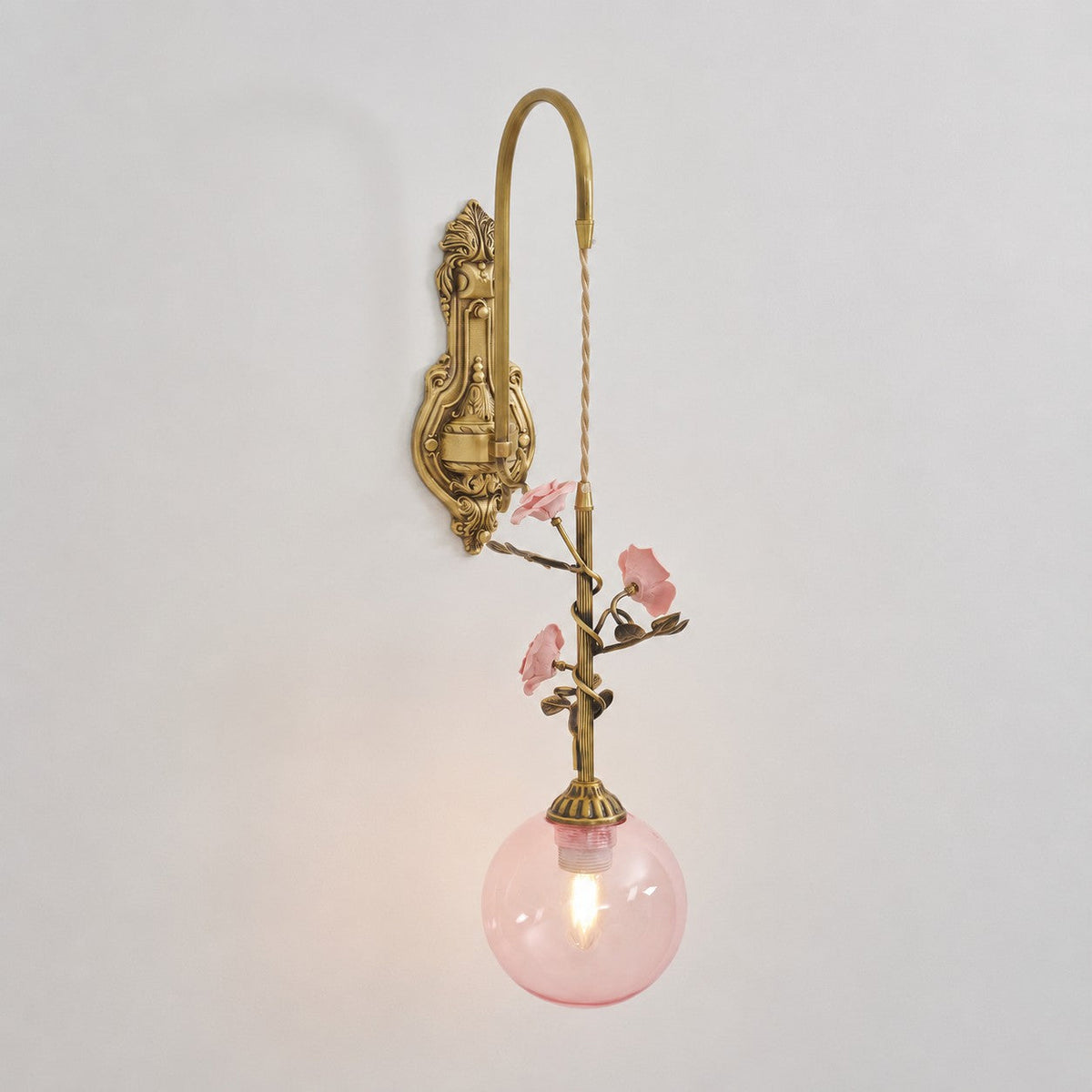 Roseline wandlamp